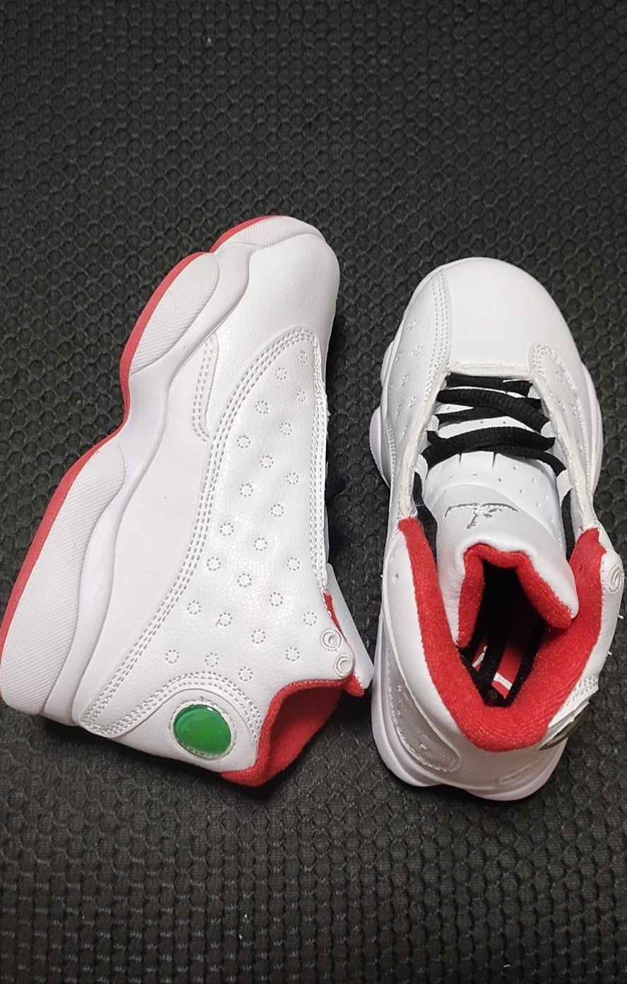 Joe 13 high top children's shoes" white, red"