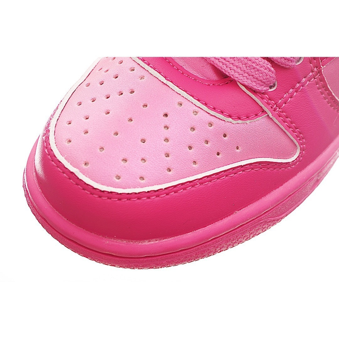 Nike Dunk High Top Swoosh " pink"