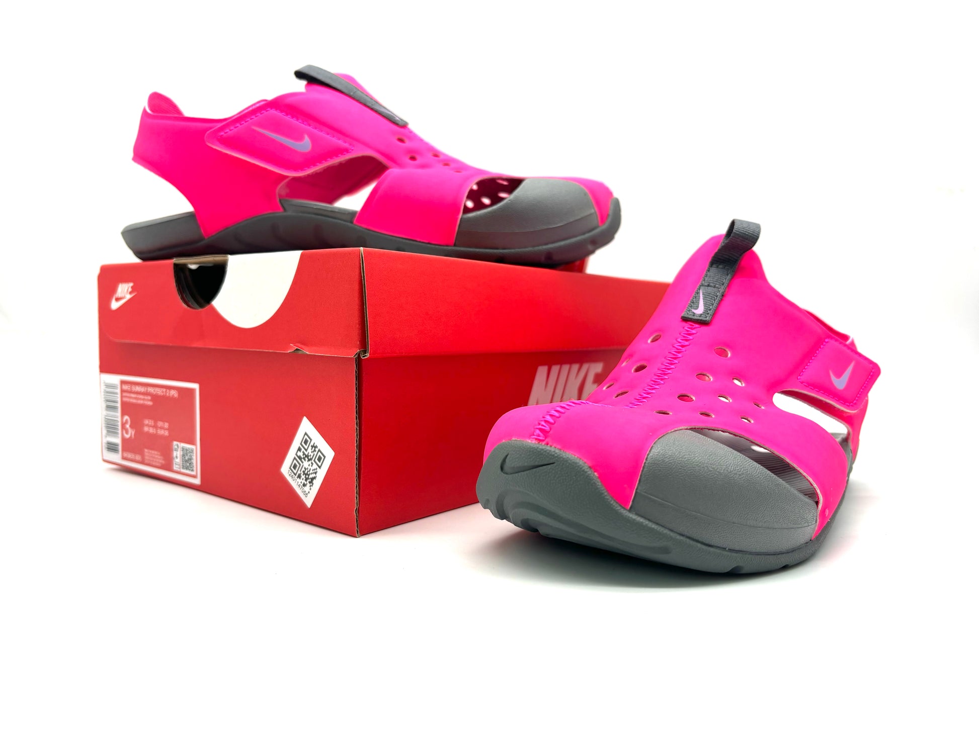 Nike Crocs "bright fuchsia "