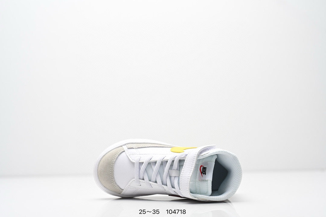 Nike Trail Blazers High-Top Velcro Kids Shoes