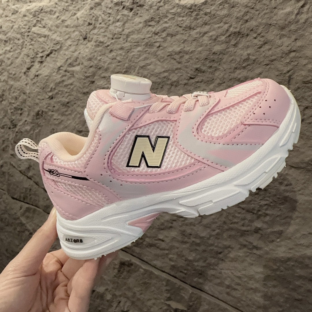 NB530 rotating button children's " pink"