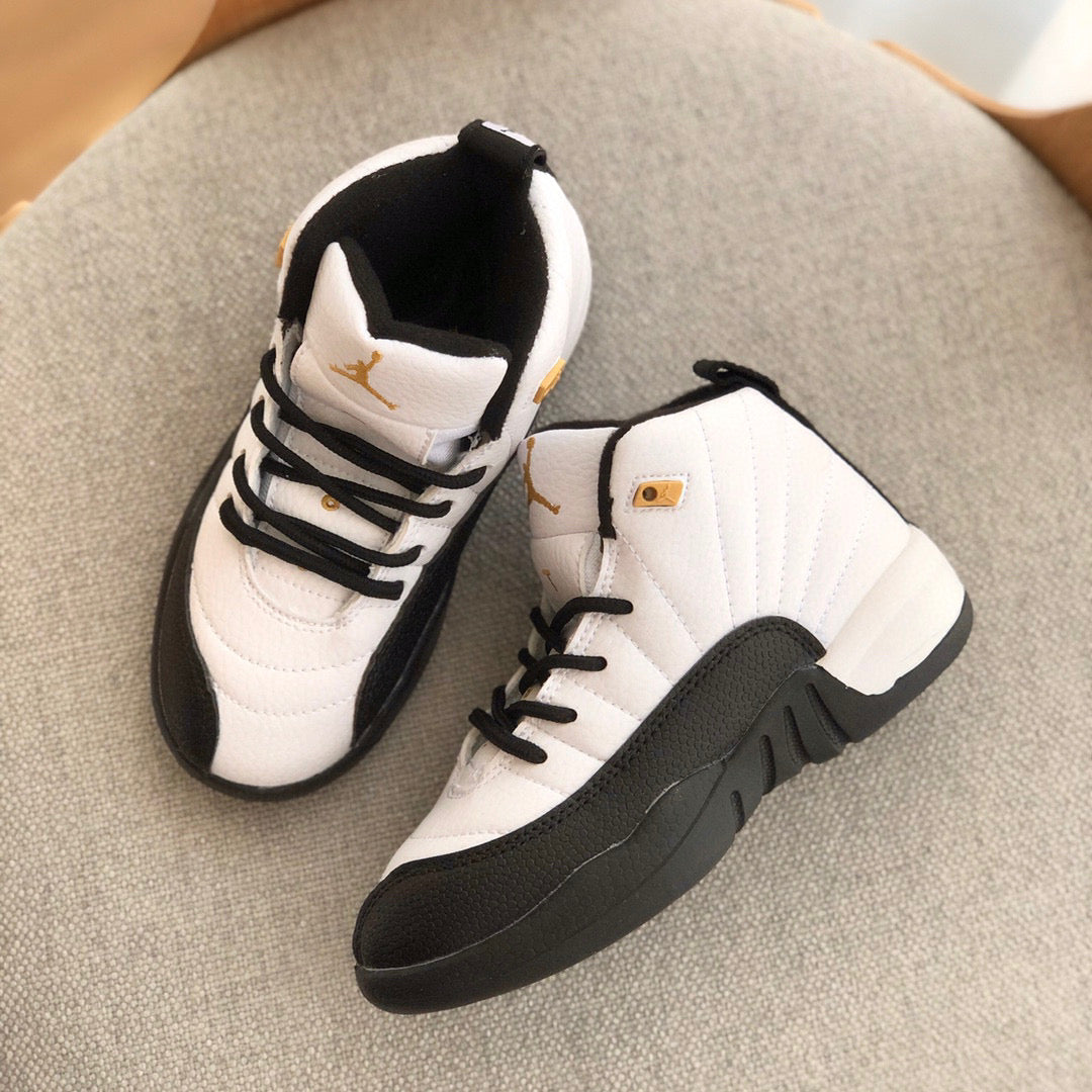 Joe 12 high quality children's shoe" black and white"
