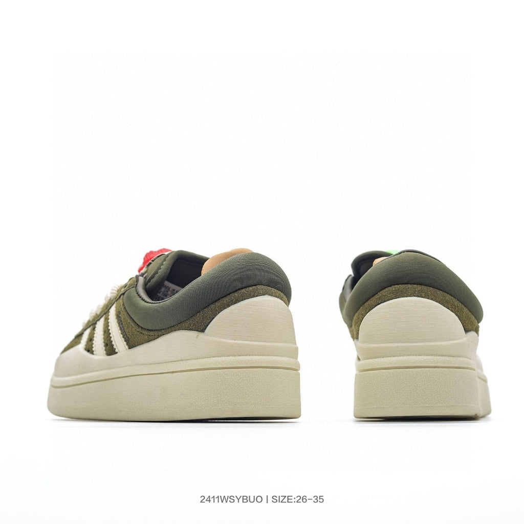 Bad Bunny x Adidas Originals Forum Low Bad Bunny" dark khaki"
