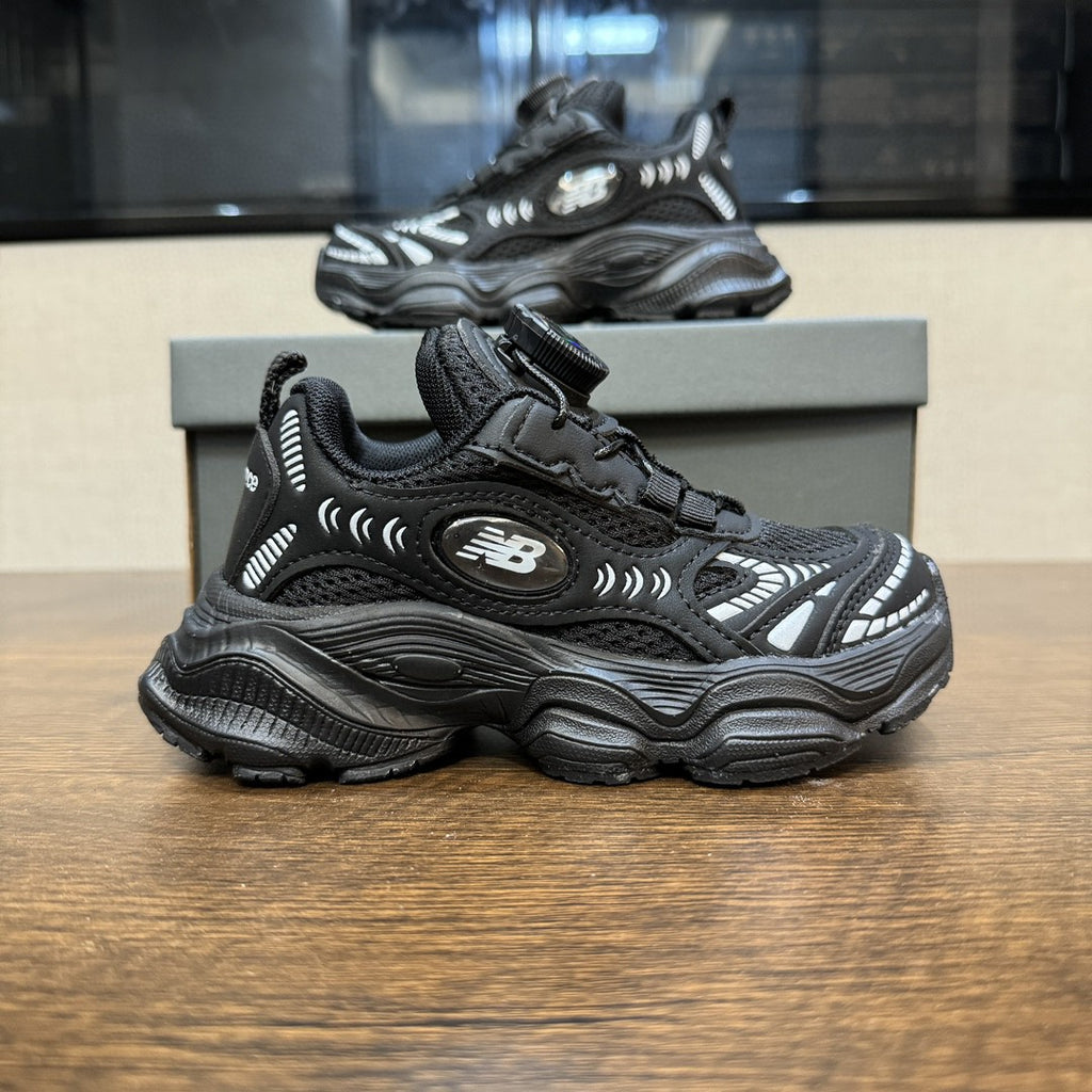 NB New Balance Retro Daddy Style Casual Sports Running Shoes" black"