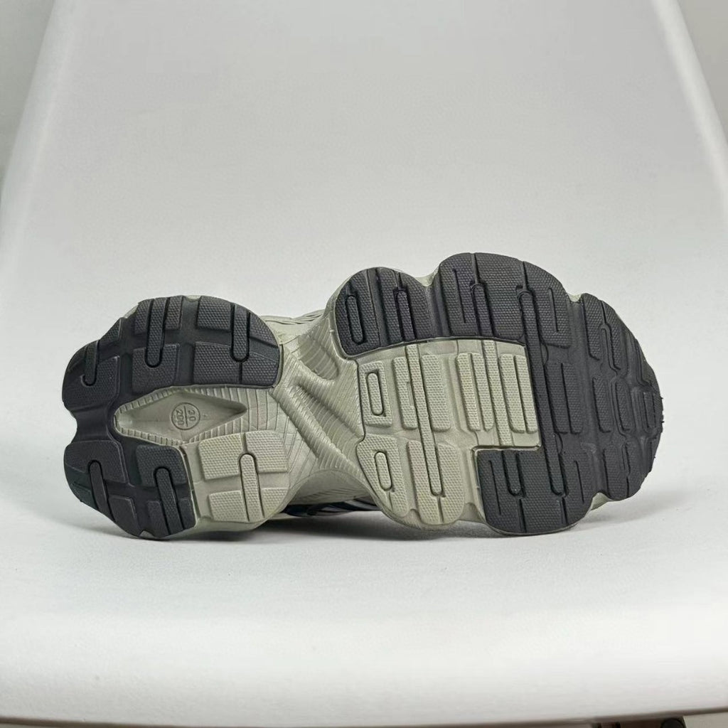 Adidas XLG Runner Deluxe runner dad shoes" olive green, black"