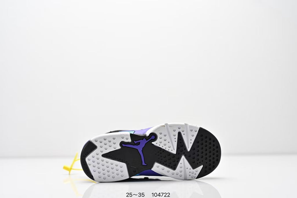 Joe 6 split leather children's shoes "white, blue, purple"