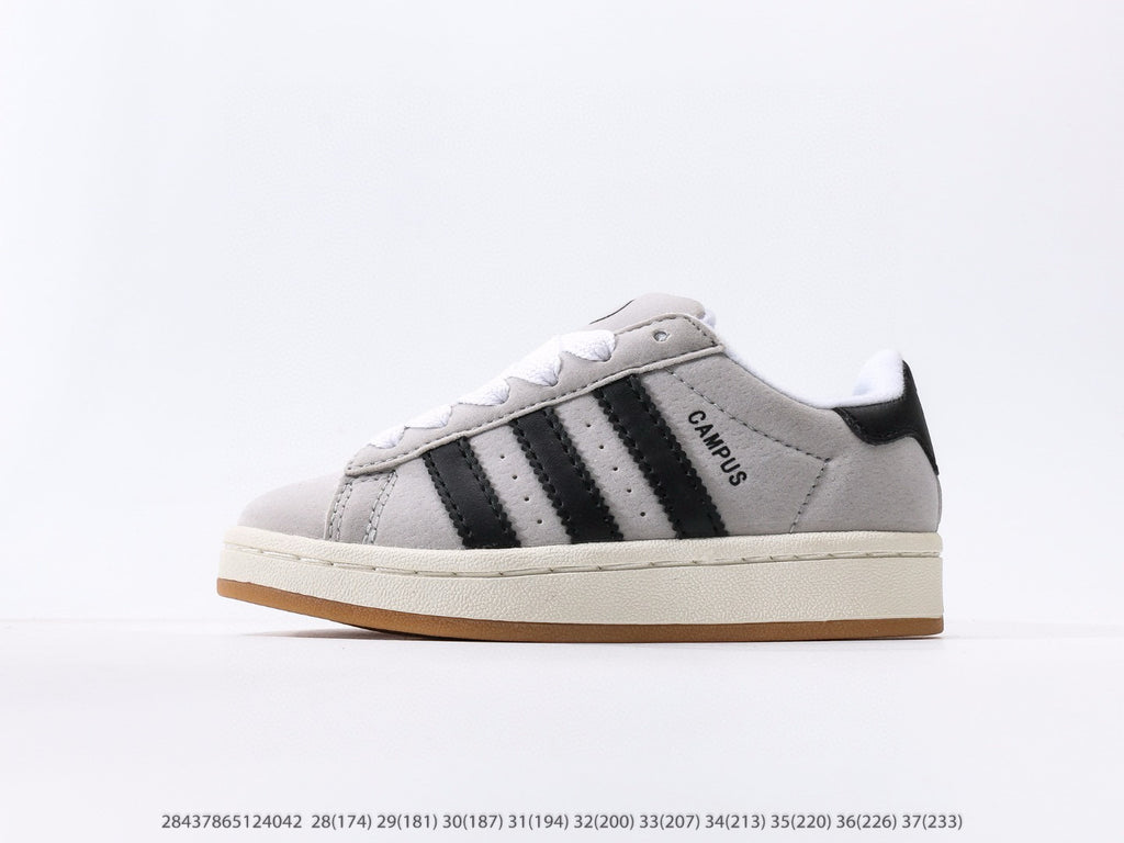 Adidas bread Dexter lace-up pig leather sneakers" gray"