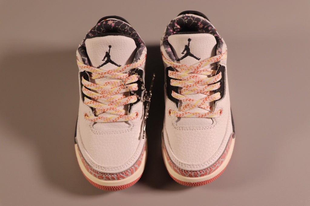 Jordan AJ3 children's shoes" white, cream, pink"