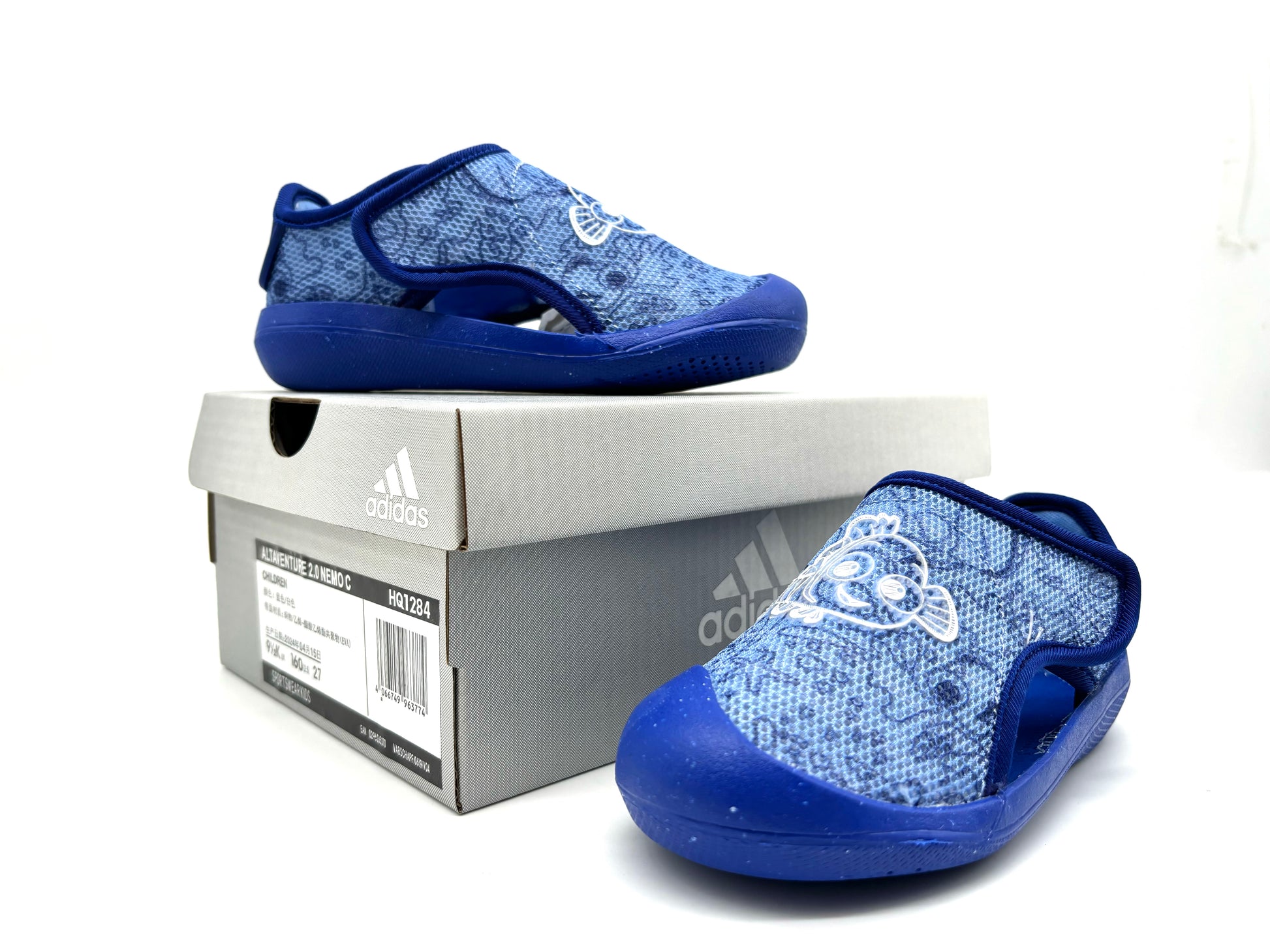 Adidas 2024 Baotou three-generation sandals "light blue"