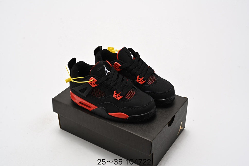 Joe 4 air cushion high quality children's shoes " black"