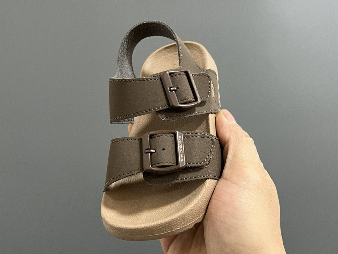 G version of Birkenstock Velcro sandals for children" medium brown"