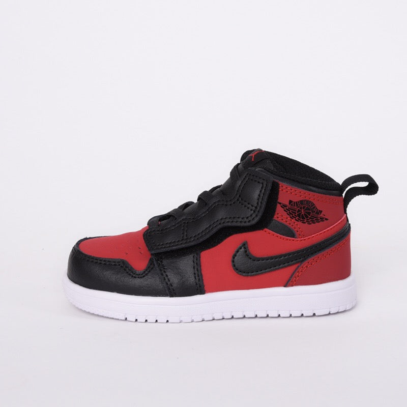 Jordan high top elastic band" black, burgundy"