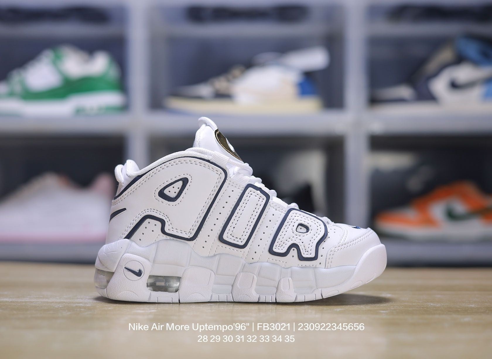 Nike Pippen Air Cushion" white, blue"