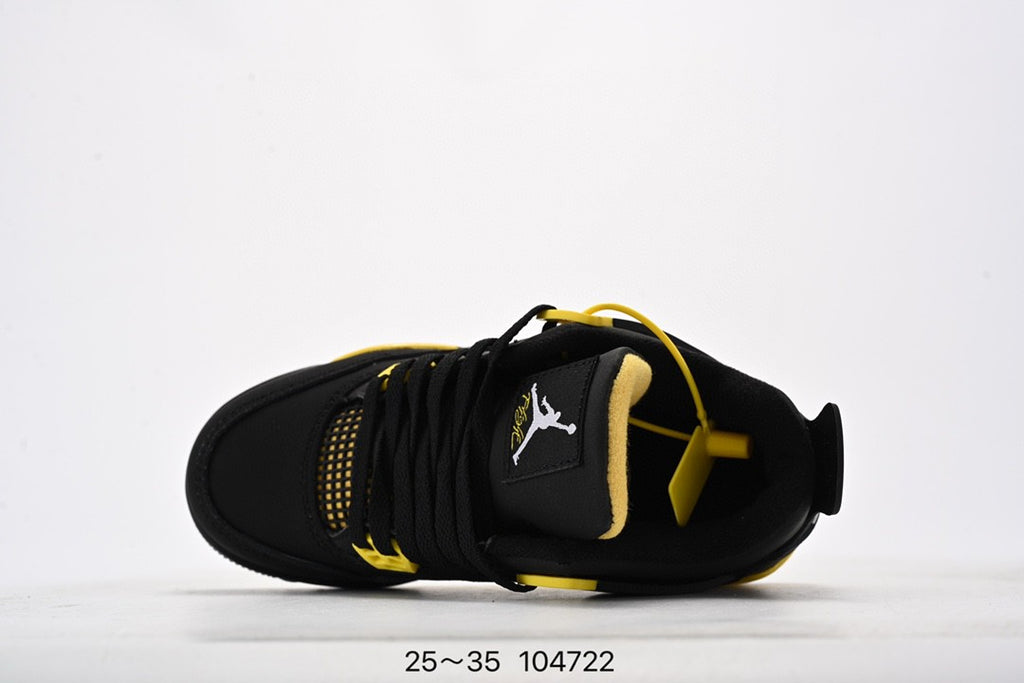 Joe 4 air cushion high quality children's shoes " black, yellow"