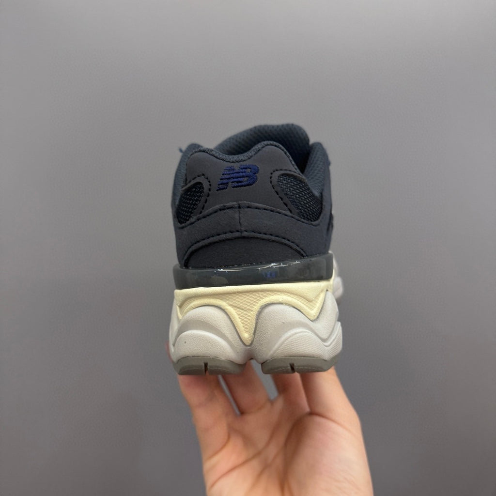 New Balance 9060 series retro versatile dad style elephant" Navy"
