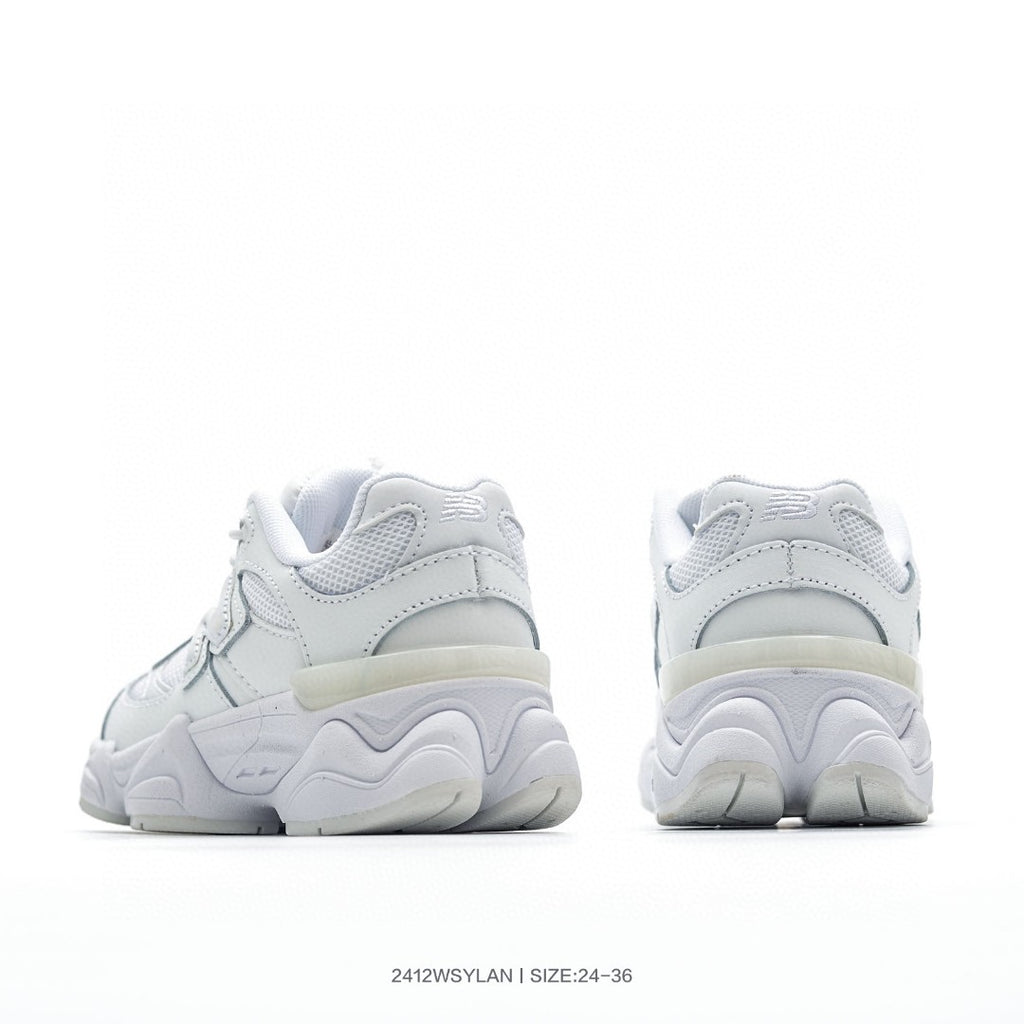 New Balance 9060 series retro versatile dad style elephant" white"