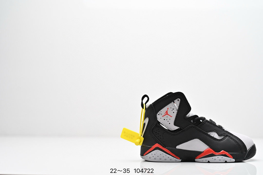 Joe 6 children's basketball shoes" black,white"