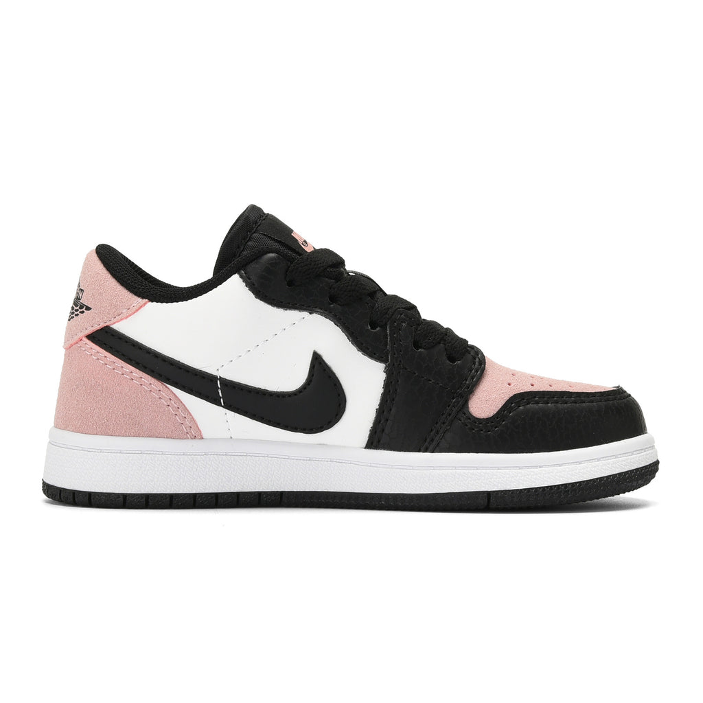 Qiaoyi low-top shoelaces" black, pink, white"