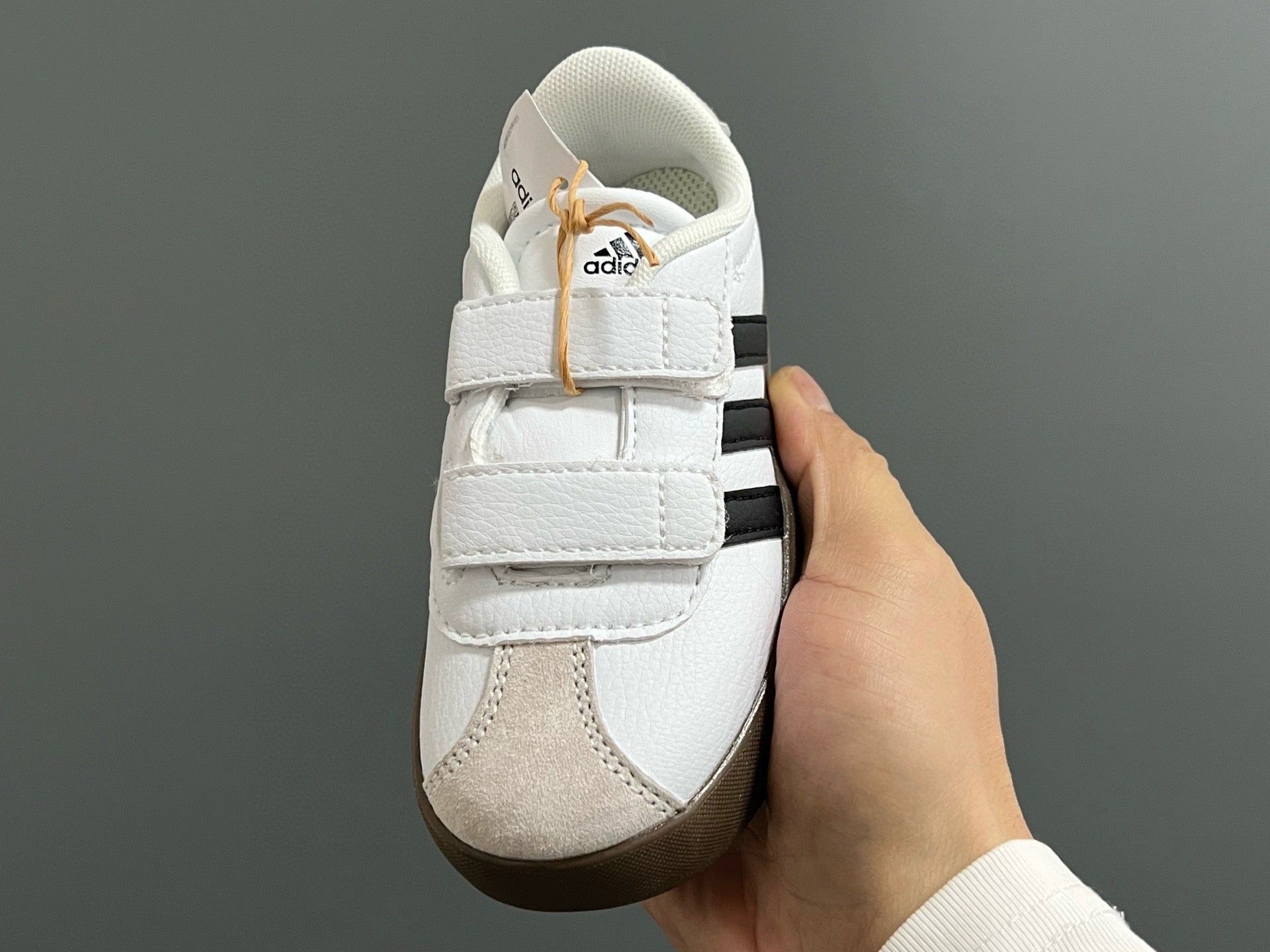 Adidas tennis shoes" white, black"
