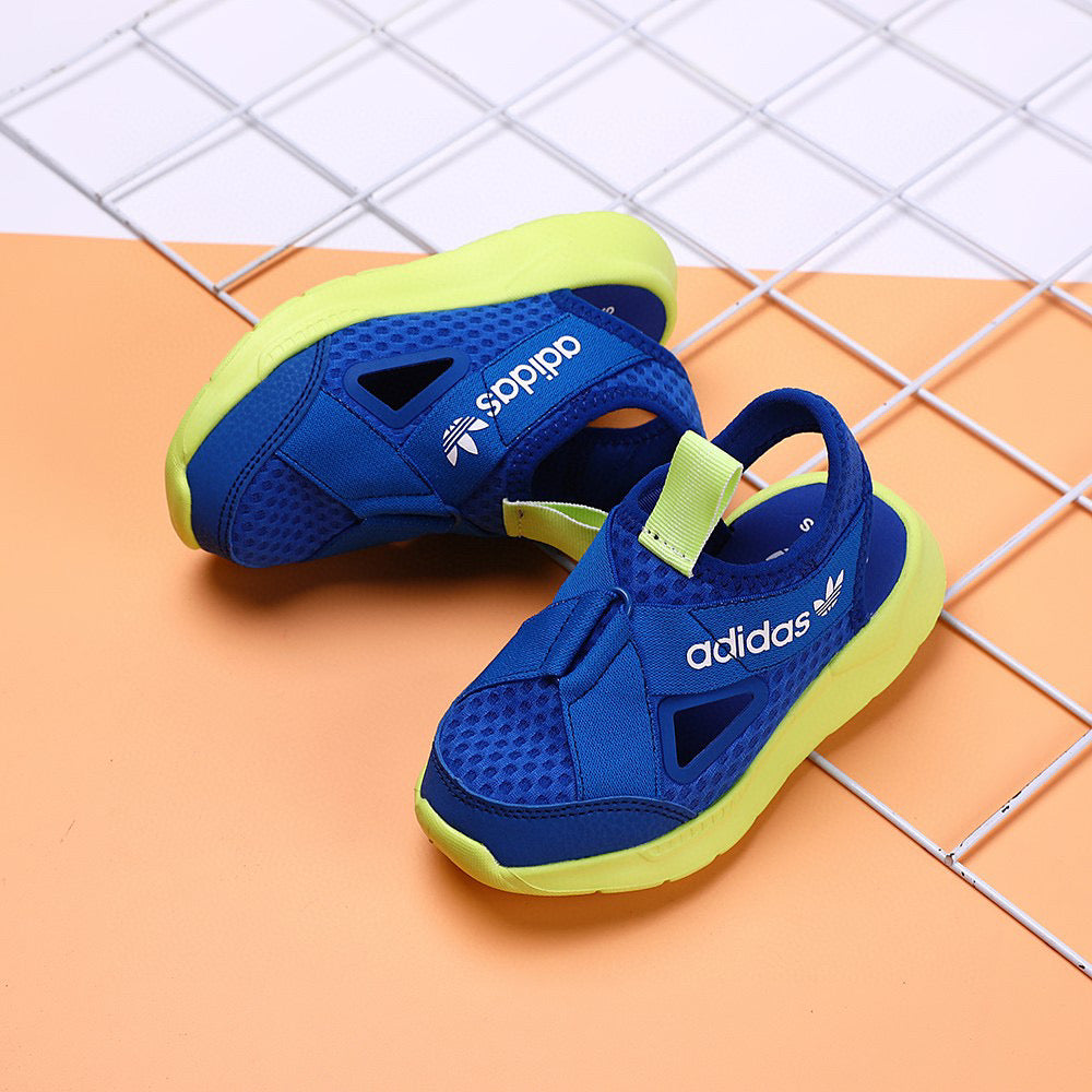 Adidas clover cross hollow sandals" blue"