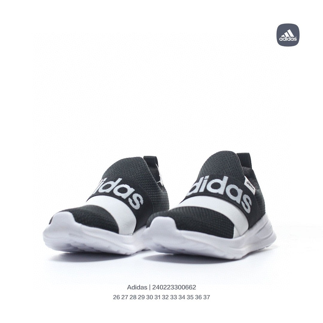 AD Kids' Slip-On Elastic Casual Sneakers" black"