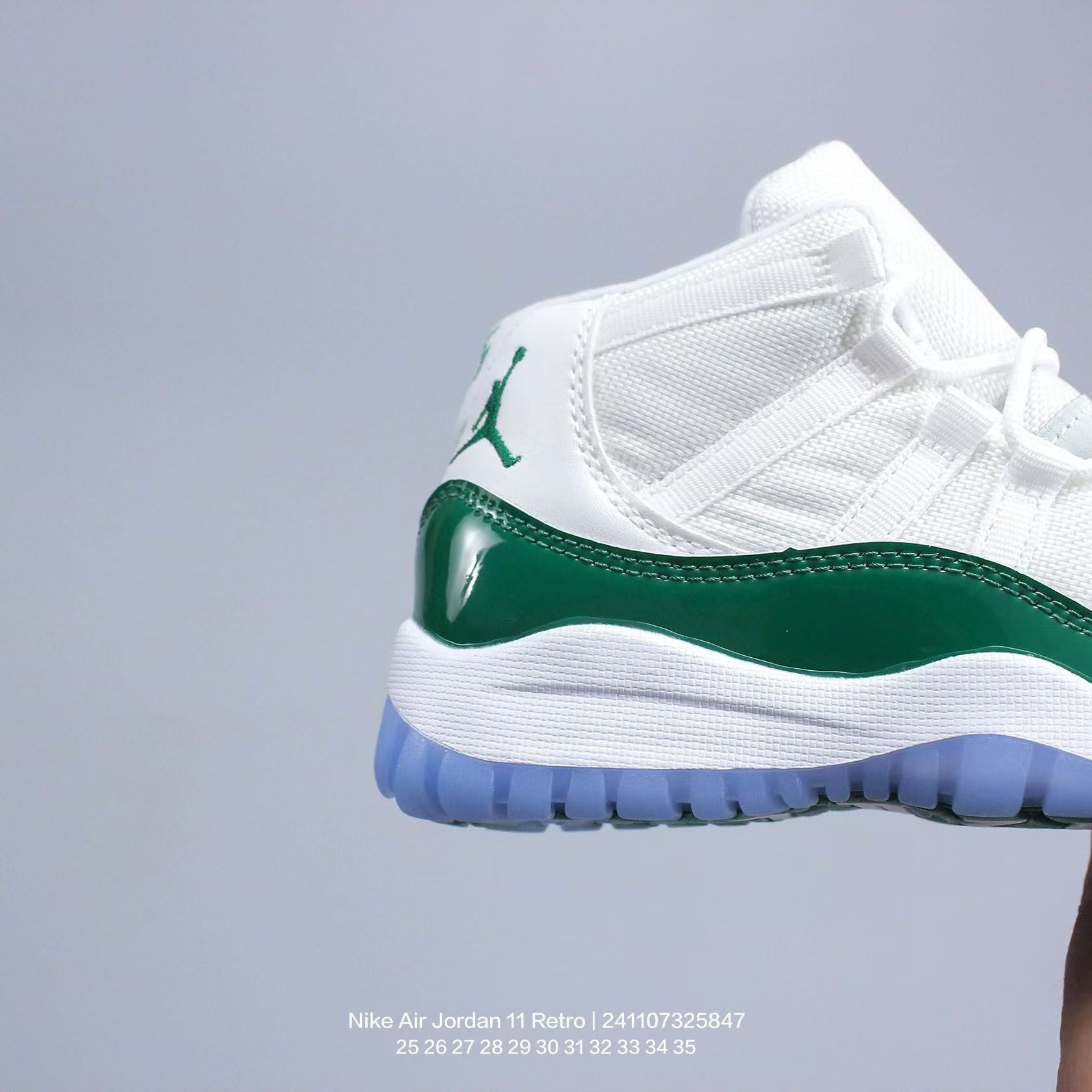 Joe 11 high-top high-quality children's shoes" basketball" white, green"
