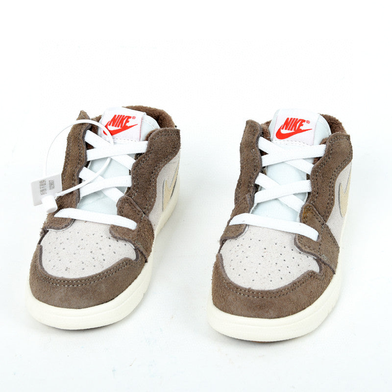Jordan low top elastic band" brown, light gray'