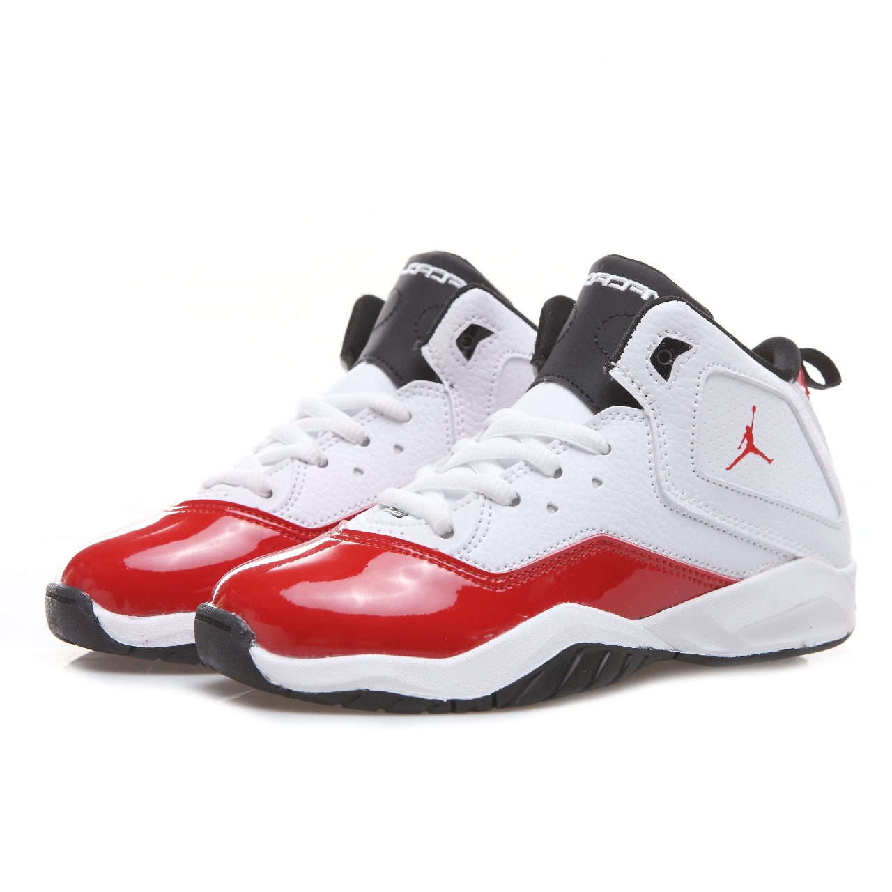 Joe 11 simple version children's shoes" white, red"