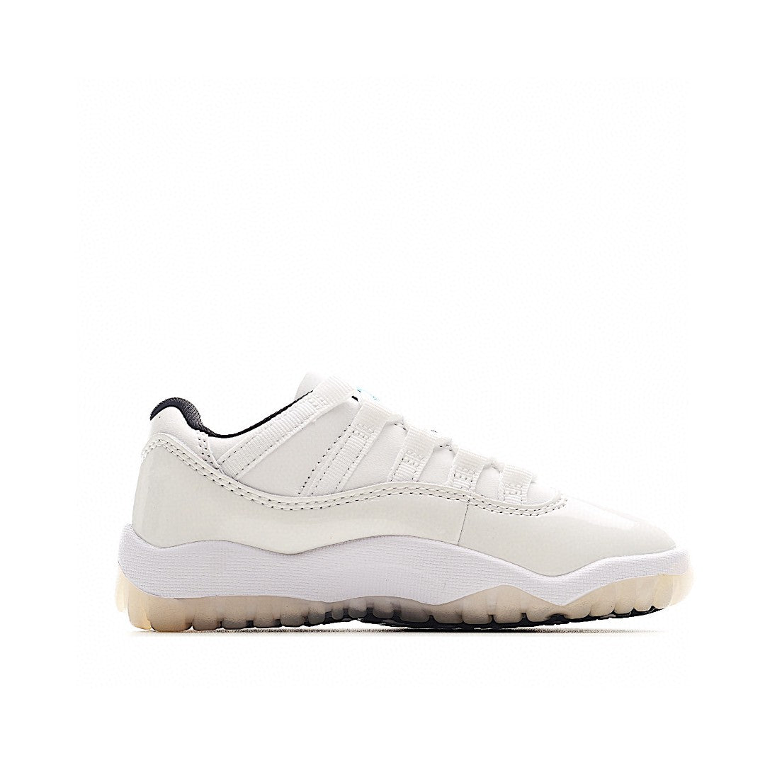 The classic AJ11 is back, mid-top" white"