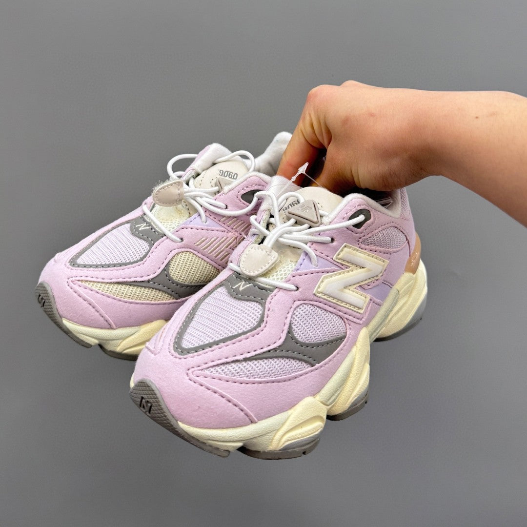 New Balance 9060 series retro versatile dad style elephant" light purple"