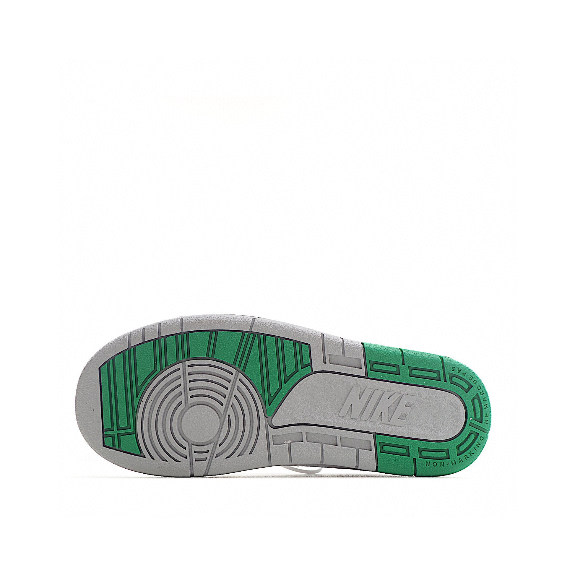 Jordan 2 retro running shoes for kids " white, green"