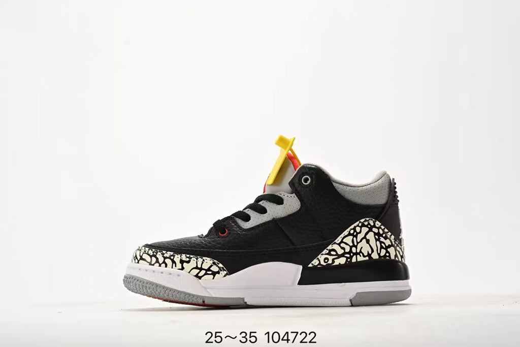 Joe 3" black, white"
