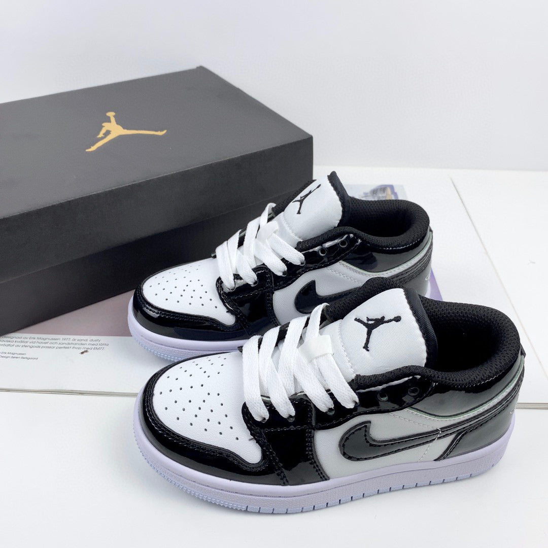 Joe 1 low-top children's shoes" white, black"
