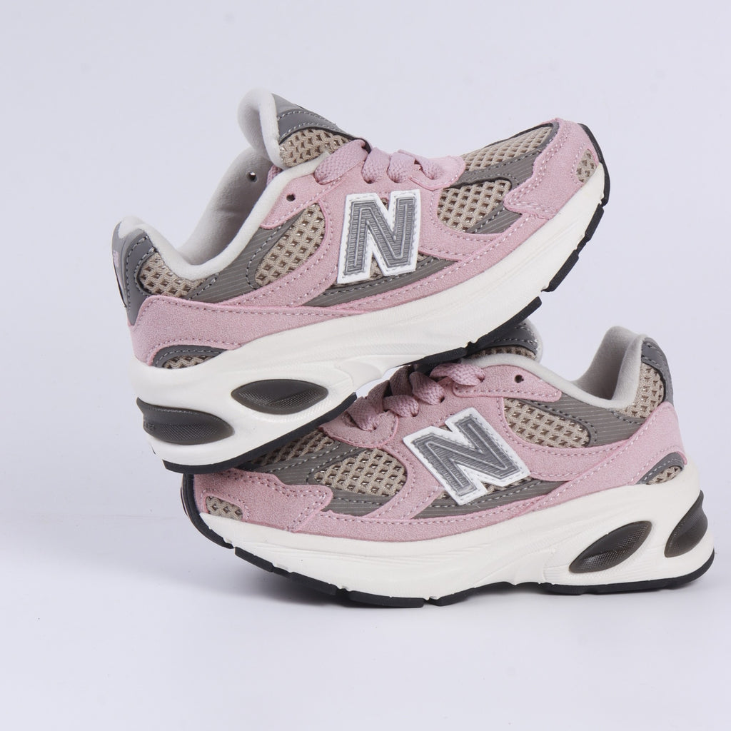 N 2010 children's shoes "light dusty pink, beige, with dark grey"