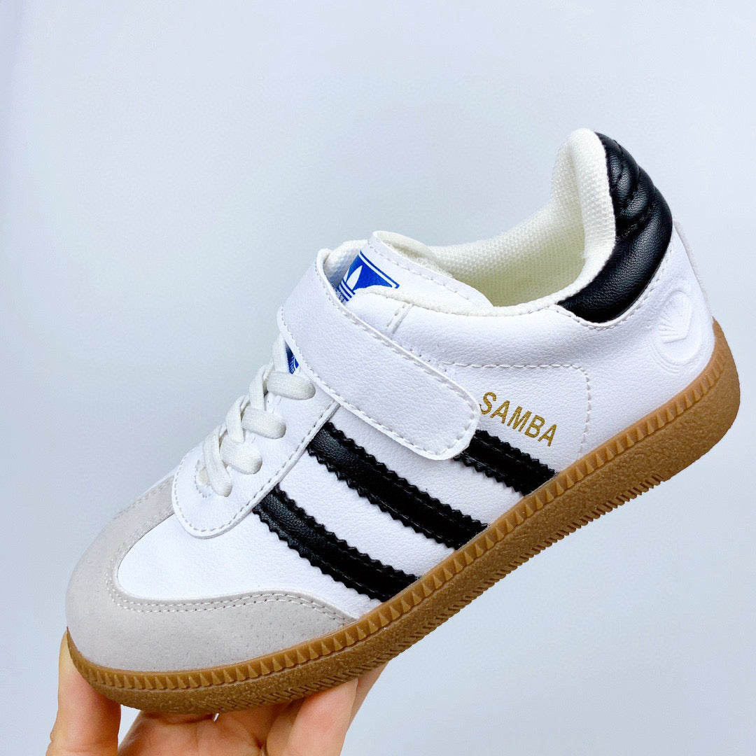 Adidas Velcro children's shoes" white, black"