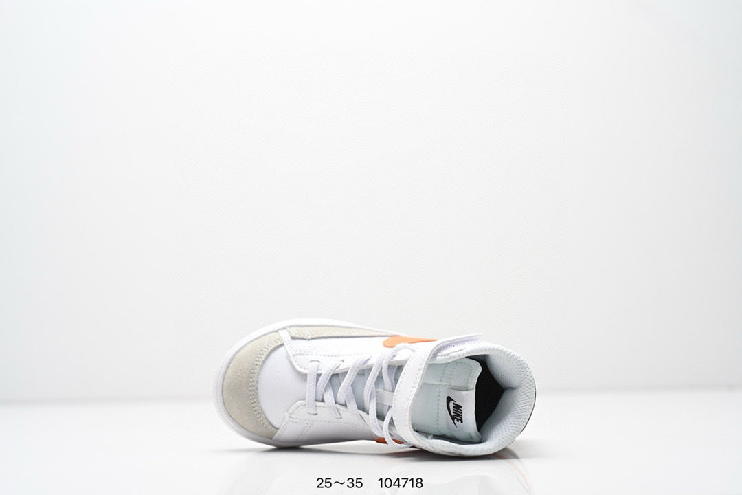Nike Trail Blazers High-Top Velcro Kids Shoes
