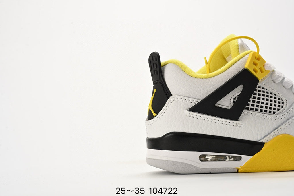 Joe 4 air cushion high quality children's shoes " white, yellow"