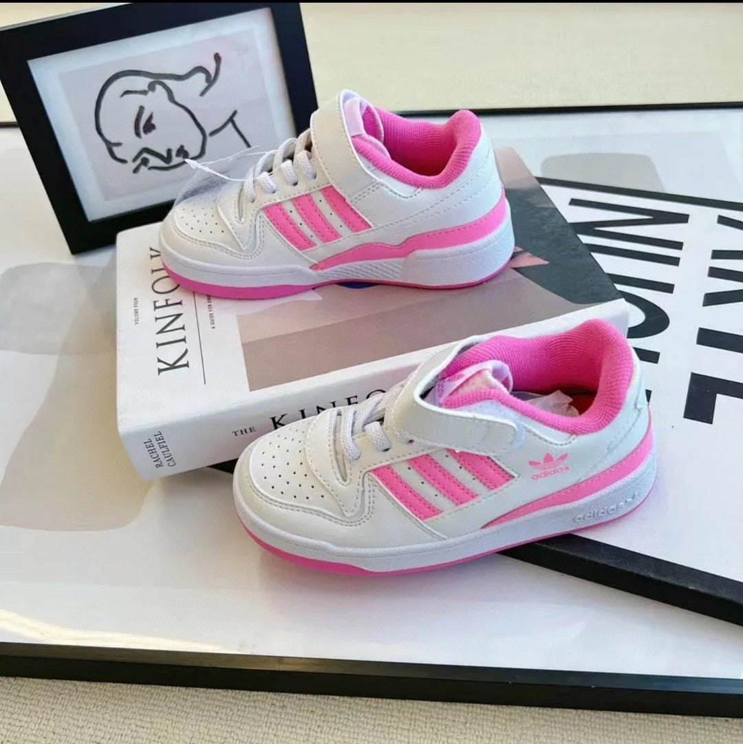 Adidas Forum 84 Campus Series" white, pink"