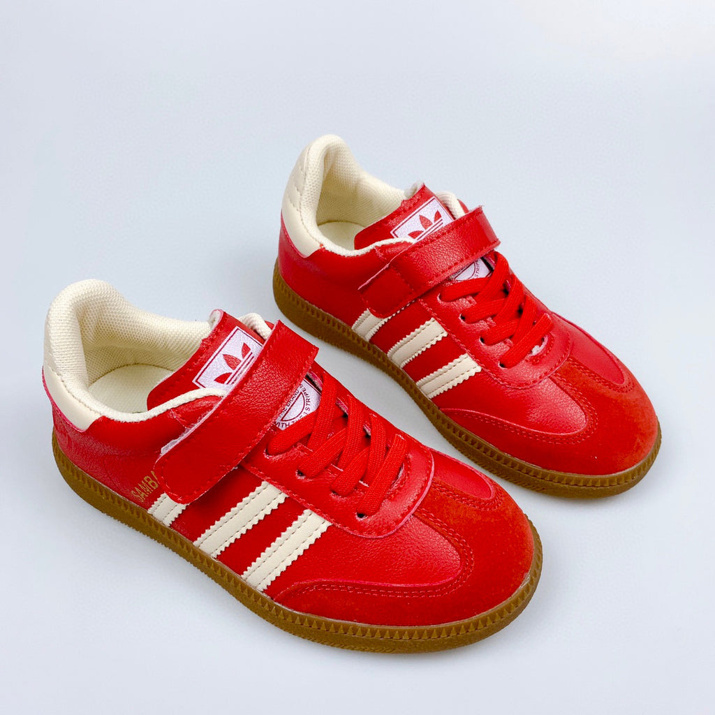 Adidas Velcro children's shoes" red"