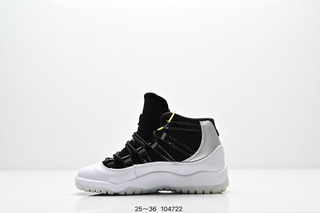 Joe 11 high-top high-quality children's shoes" basketball" Black"