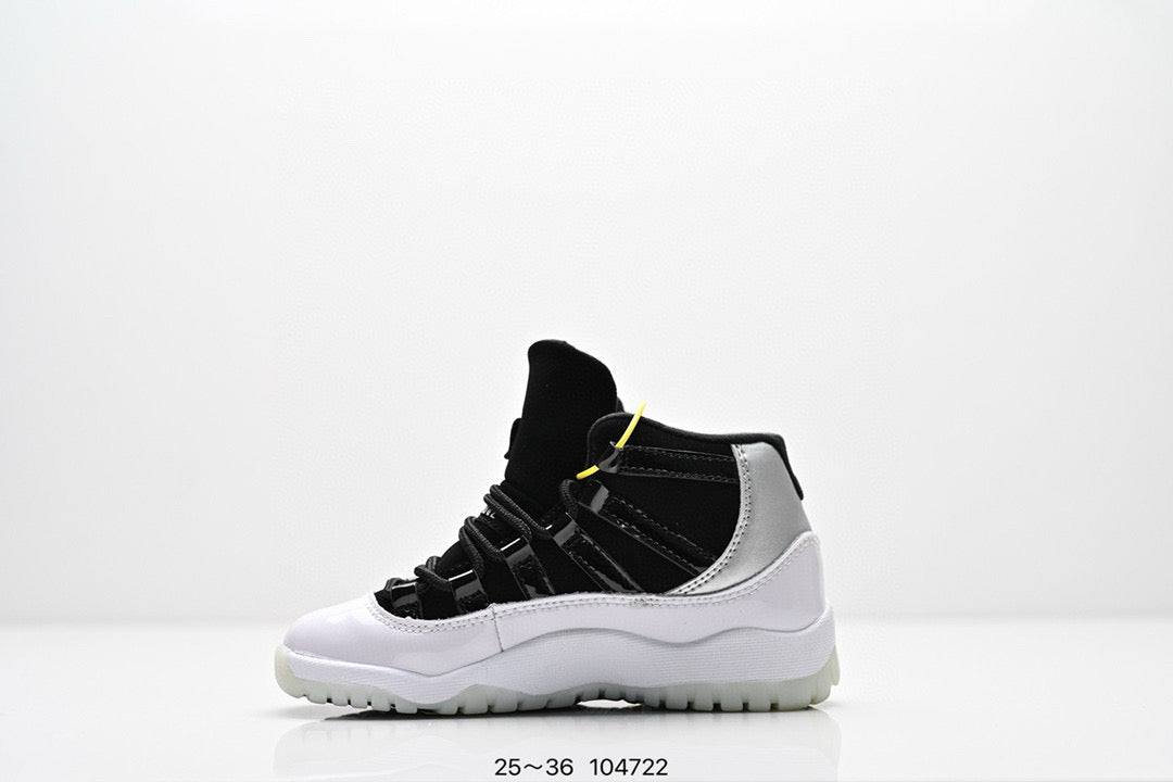 Joe 11 high-top high-quality children's shoes" basketball" Black"