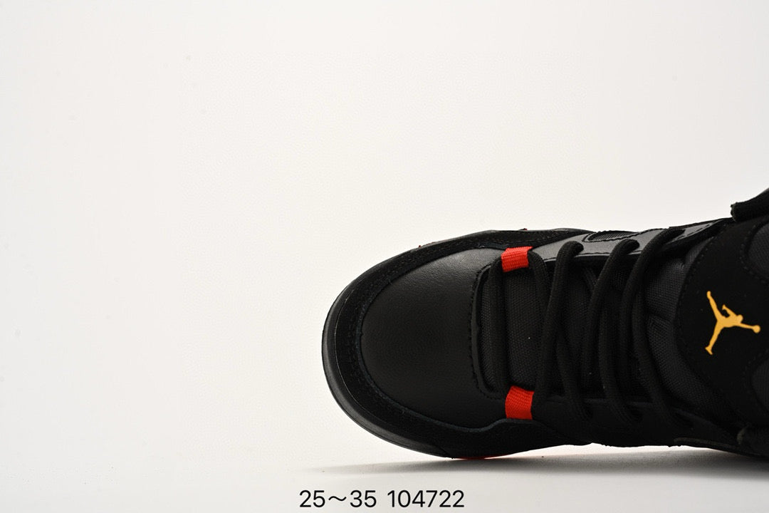 Jordan Fltclb91 series basketball shoes" black, red"