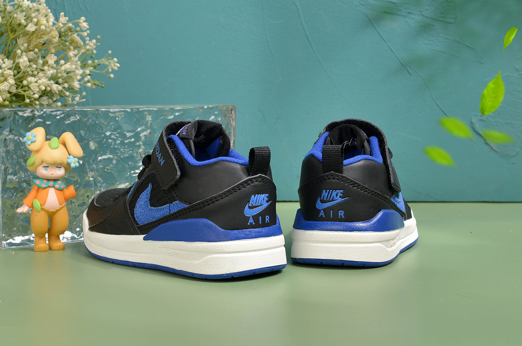 Nike Jordan 90 children's casual shoes" black, blue"