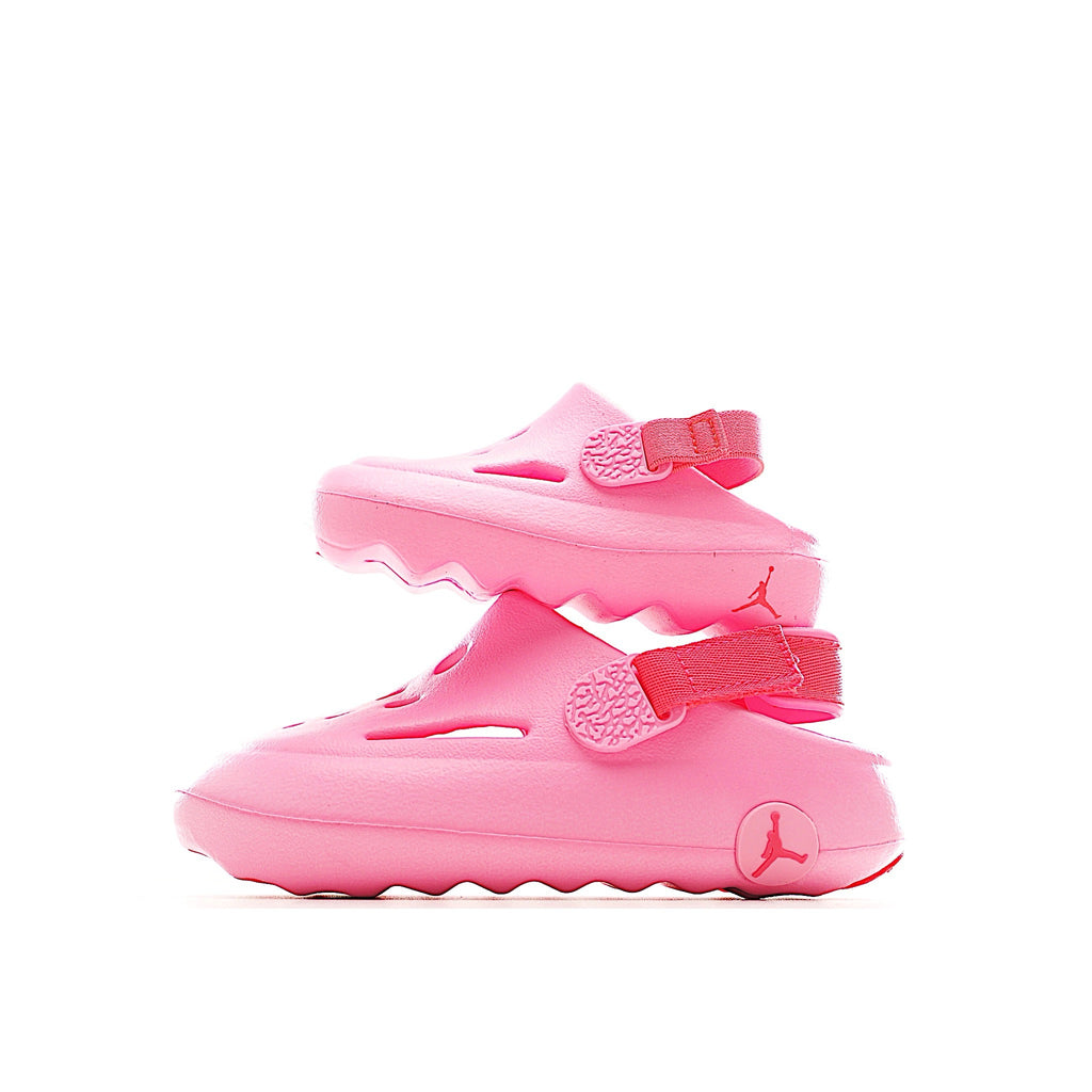 Jordan hole sandals" pink"