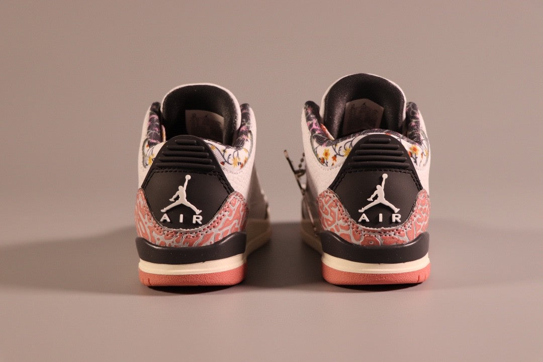 Jordan AJ3 children's shoes" white, cream, pink"