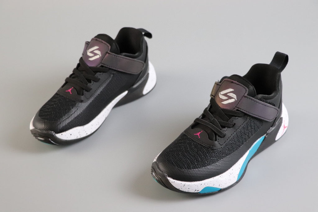 Jordan Doncic children's sports shoes " black, blue"