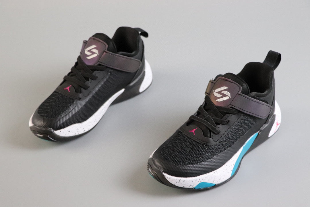Jordan Doncic children's sports shoes " black, blue"