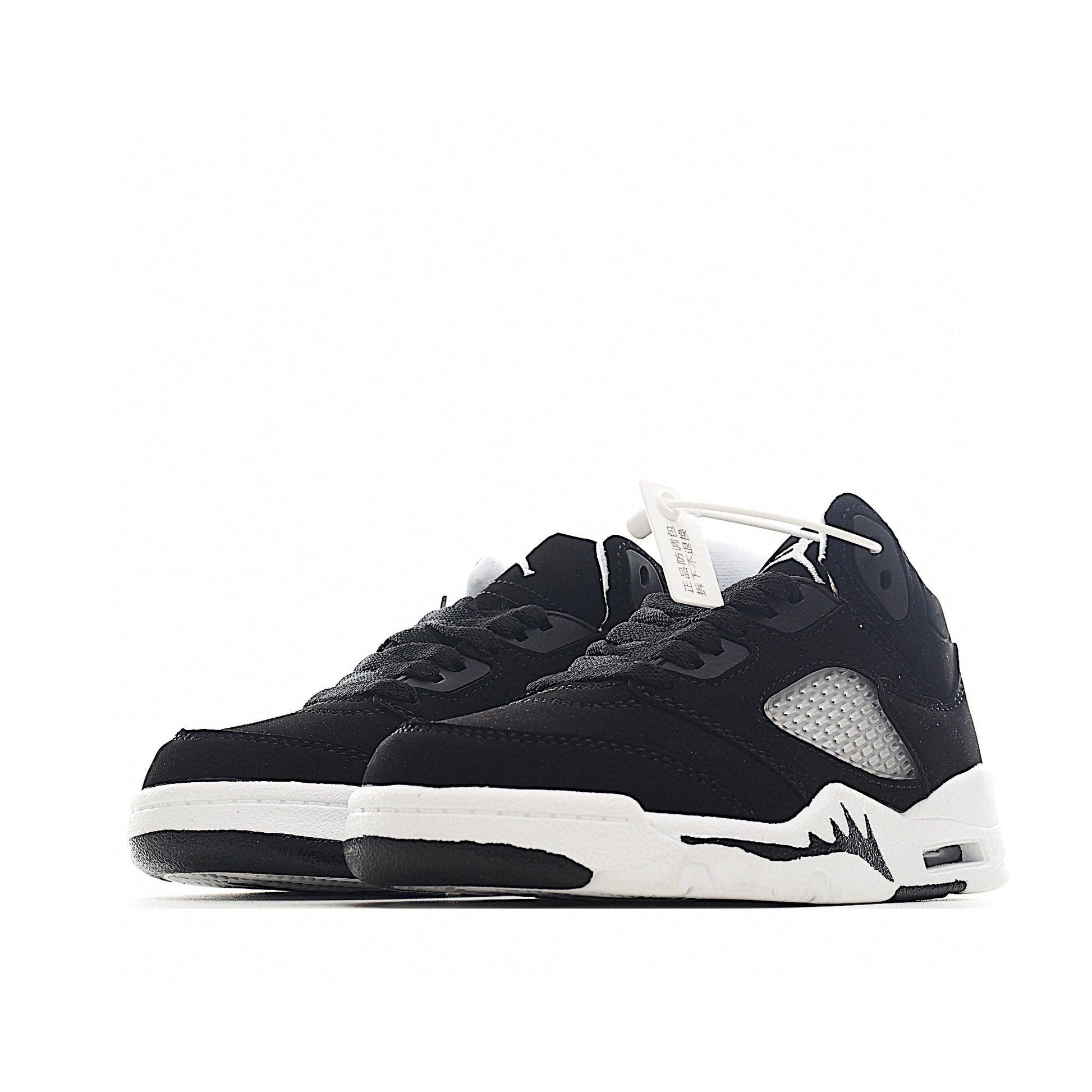 Jordan 5 children's shoes" black, white"