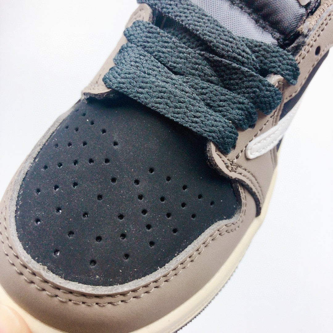 Jordan low-top reverse hook black warrior" brown, black"