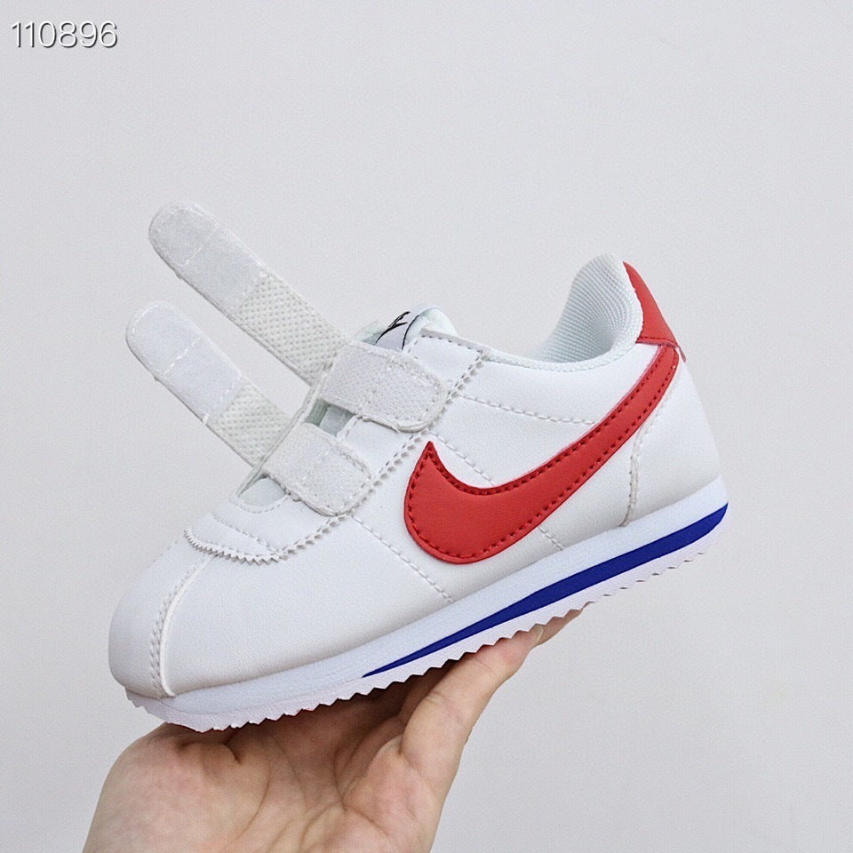 Nike Forrest Gump Children's Shoes New Factory" white, red"